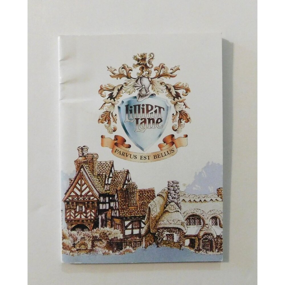 Lilliput Lane Collectible Miniature Figurines Booklet 1987 Decorative Guide